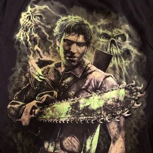 Electric Zombie Evil Dead Glow In The Dark Tee.